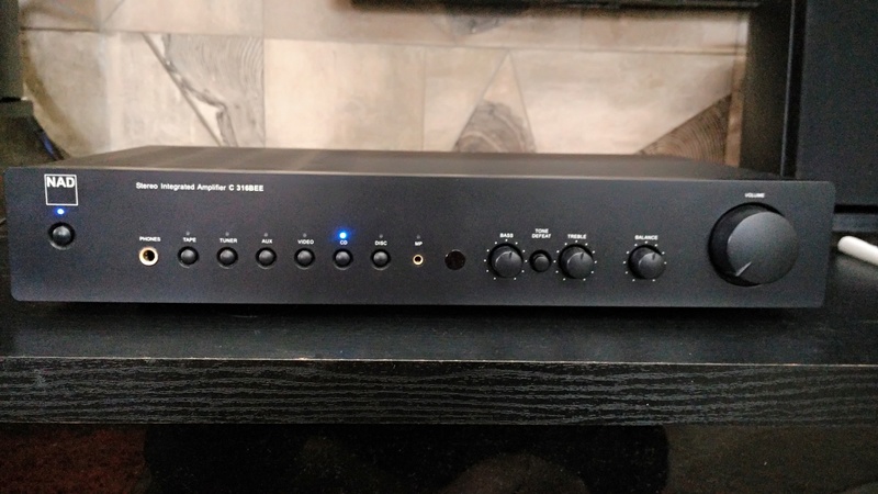 NAD C 316BEE Stereo Integrated Amplifier (Used) Img_2019