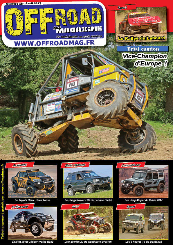 Le numéro 18 d'Offroad 4x4 Magazine est en ligne ! Couver11