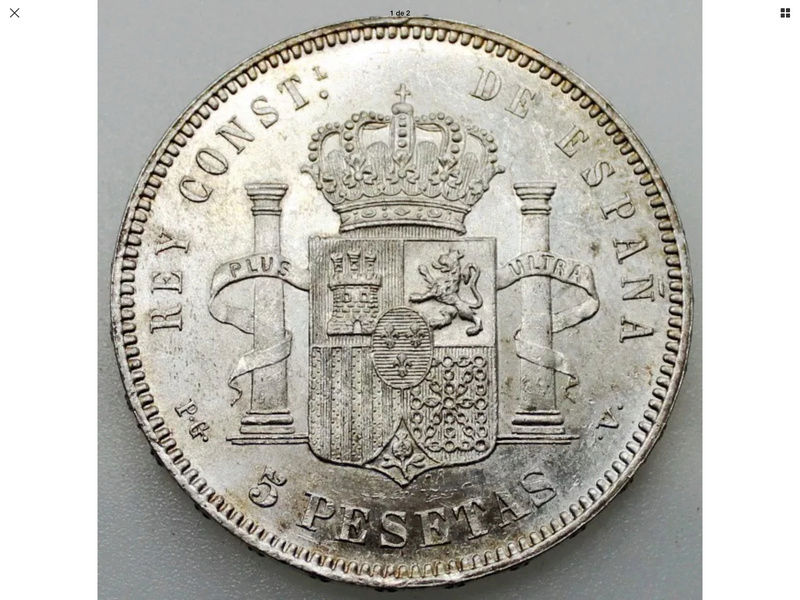 1893 PGV . 5 pesetas Alfonso XIII Img_0423