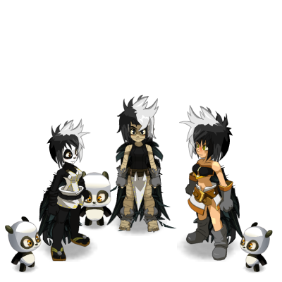  Xelor/Cra/panda femmelle ! en skin de team  Comman93