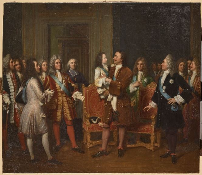 Un Tsar en France, Pierre le Grand et la cour de Louis XV Pierre10