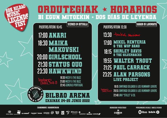 BBK Music Legends Festival 2022. Alan Parsons, Status Quo, Girlschool, Hawkwind............. - Página 3 28395810