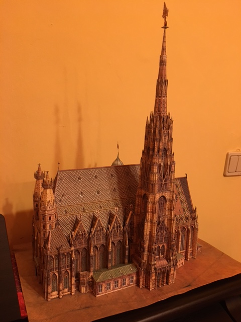 Stephansdom Wien - Modell 1:300 gebaut von Schurli48 Image110