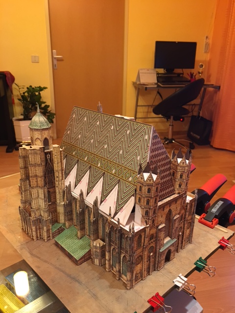 Stephansdom Wien - Modell 1:300 gebaut von Schurli48 Sd111