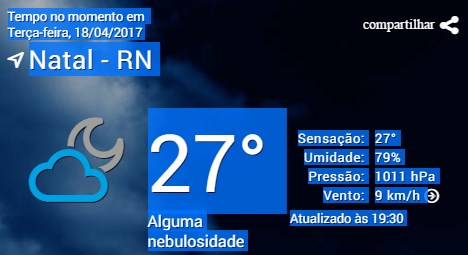 COMO ESTÁ O TEMPO EM SUA REGIÃO ?  - Página 3 Tempoo44