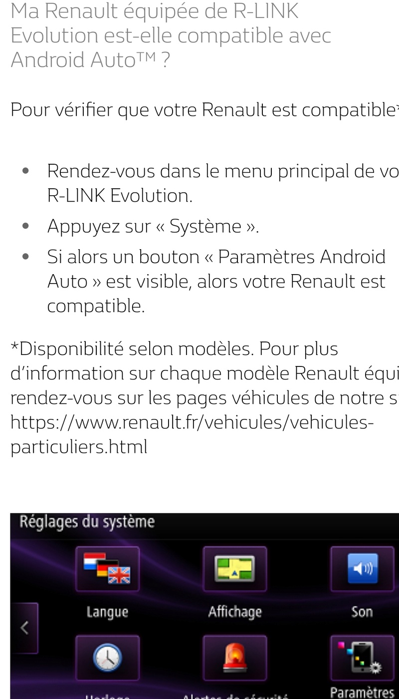 Compatibilité Zoe 2017 avec Android Auto Screen11