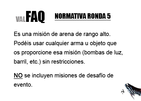 Info misiones liga King of Hunters Normat13