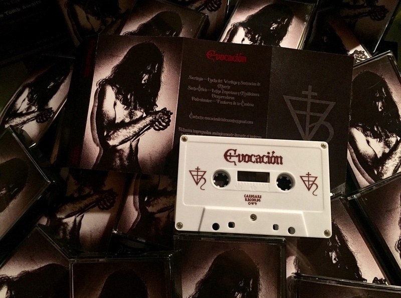 EVOCACION - "S/T demo" pro tape, pro cover, Caligari Records Evocap10