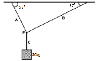 Tração num triângulo retângulo Sem_ty10