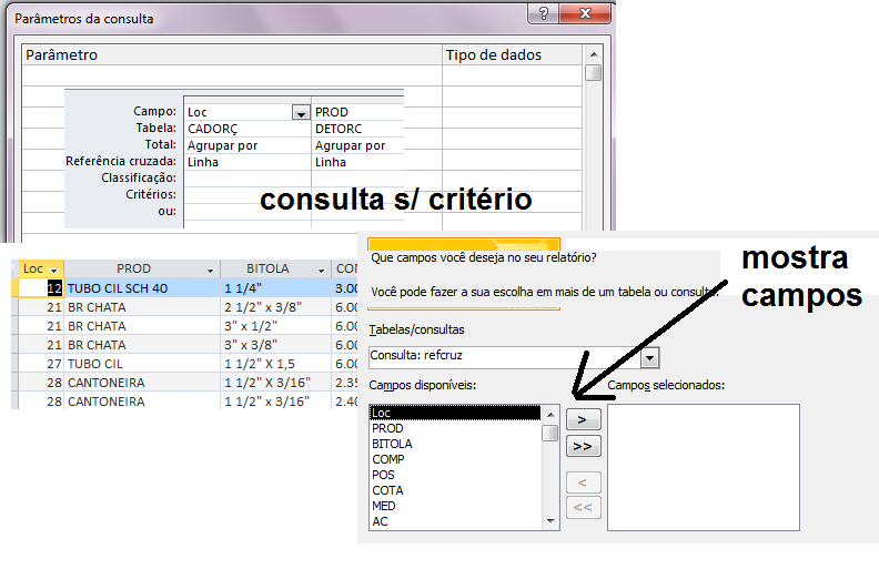 [Resolvido]Critério consulta referencia cruzada Op111