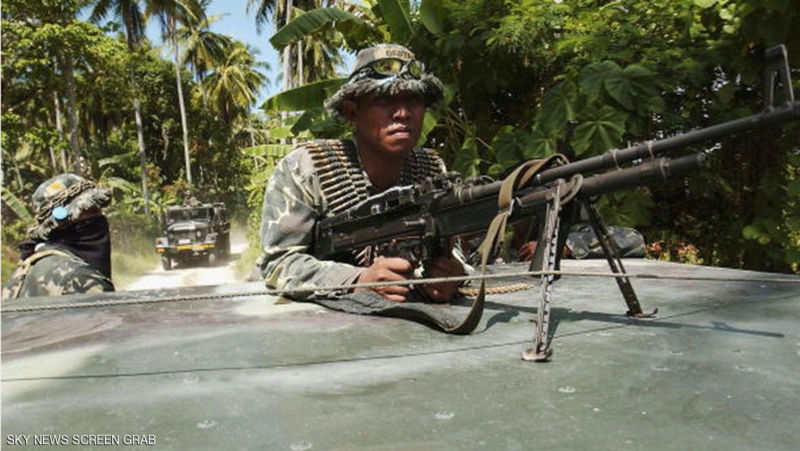 مقتل 13 جندى من المارينز الفلبينى فى مواجهات مسلحة Ggds11