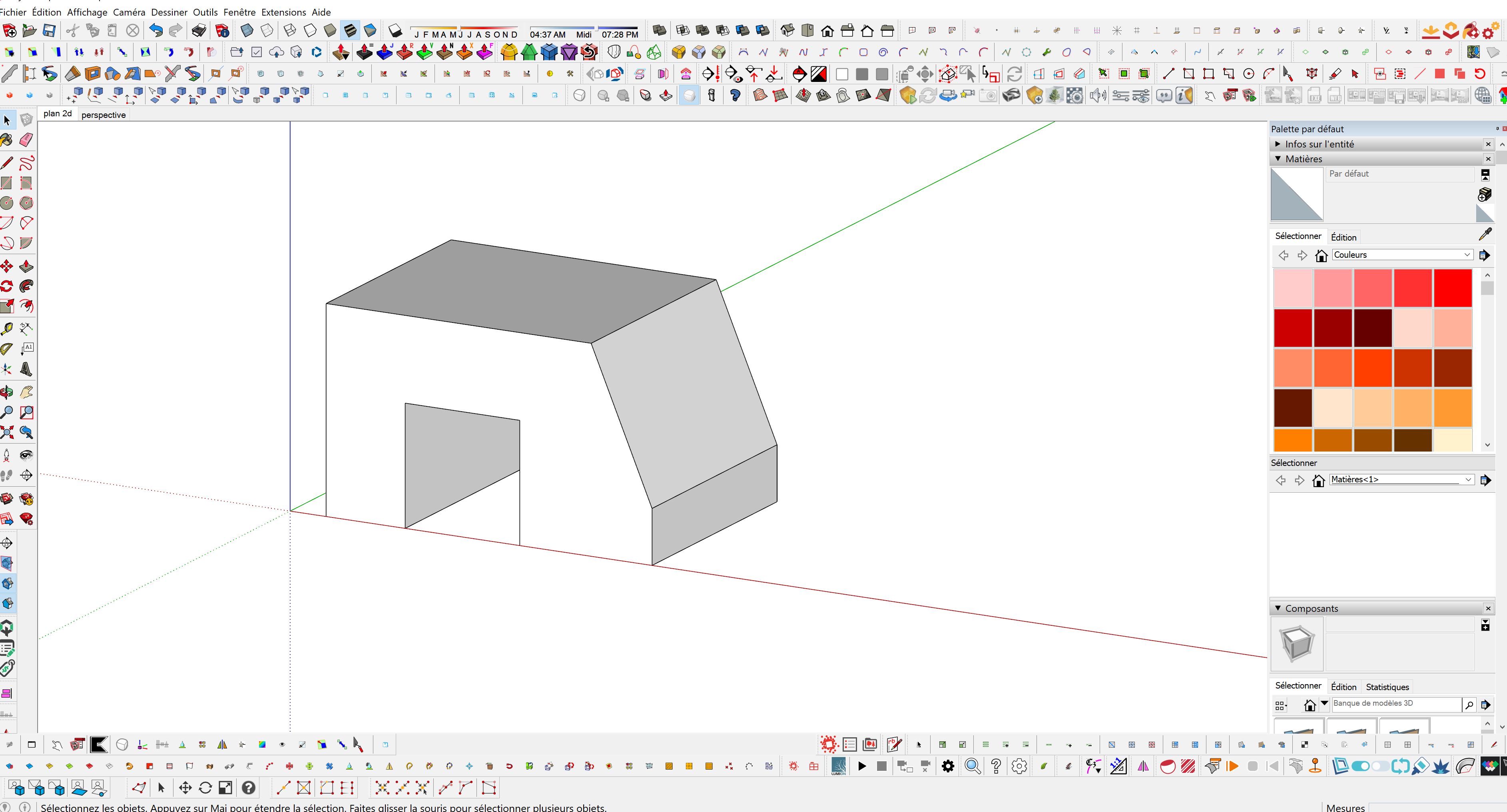  [ SKETCHUP plugins ] Gerer les cotes Captu257