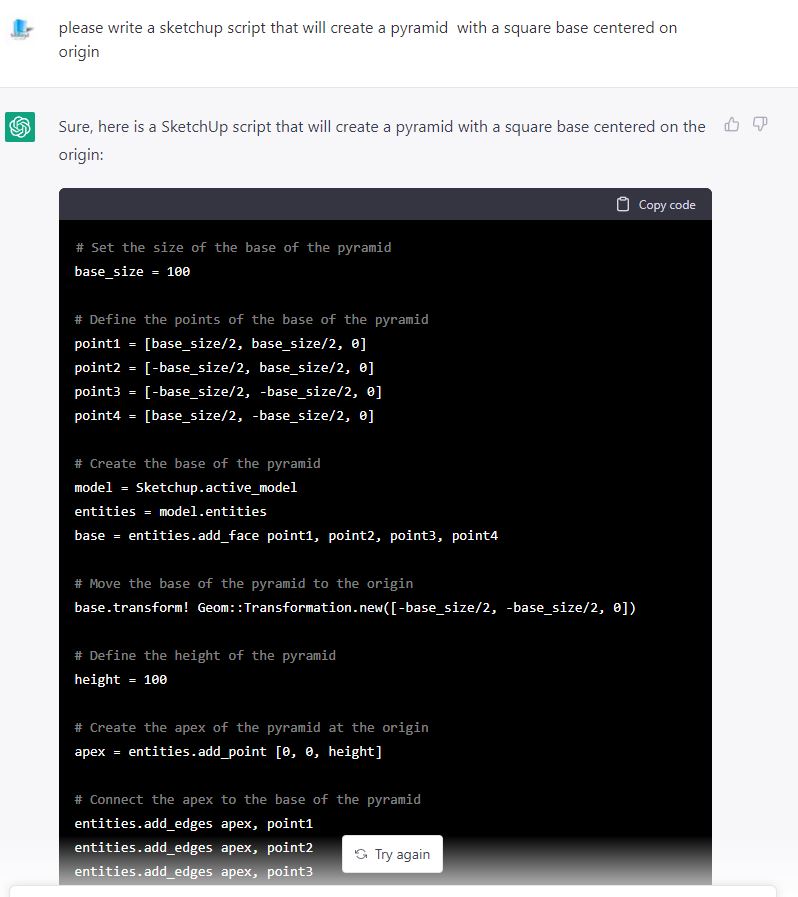  [ SKETCHUP SCRIPTS ] Utiliser l'IA pour créer vos script avec ChatGPT Captu365