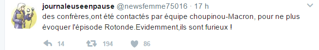 de Coconne : "jamais la liberté de la presse n'a été aussi menacée" Journa10