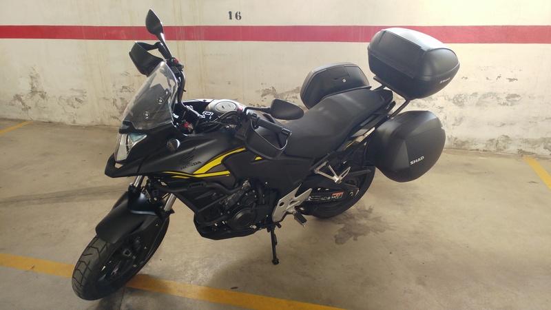 Fijaciones, baúles, maletas y alforjas CB500X - Página 6 20170411