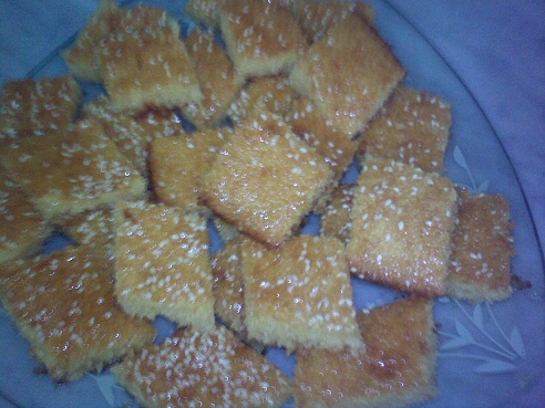 احلى بسبوسه بالسمسم 10
