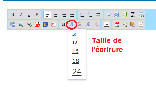 Explication de la barre de texte dans vos messages 2017-034