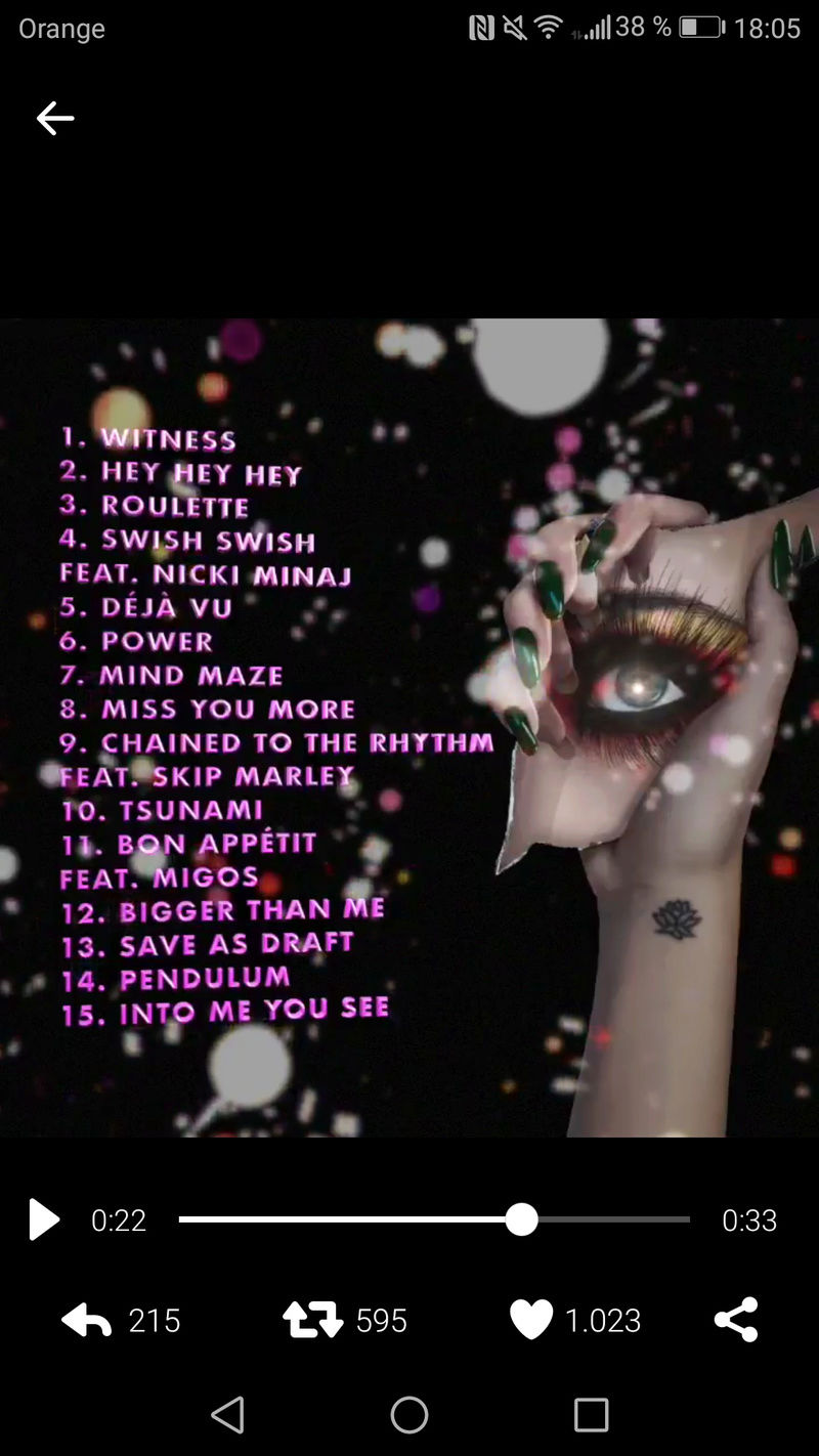 Katy Perry >> álbum "Witness" [VIII] - Página 4 Screen10