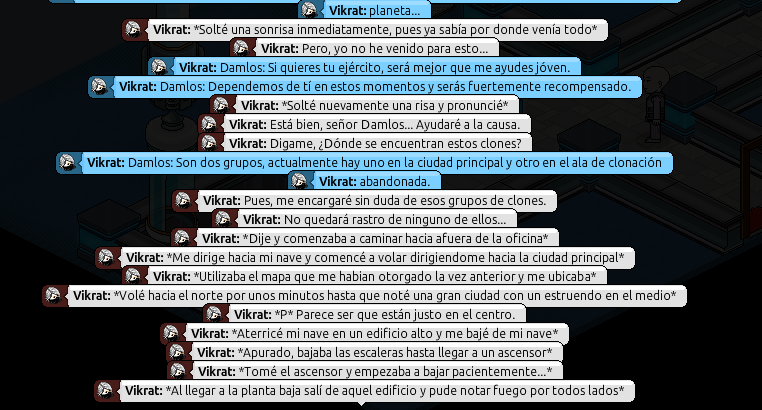 Misión Individual - Negociaciones en Kamino 410