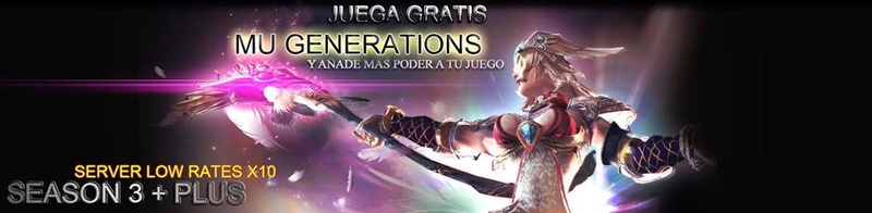 Mu Generations el mejor server Slow 10x Dinamic S3 !+ Customs New Events! 17022514