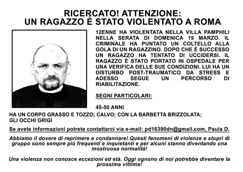 Ragazzo è stato violentato a Roma Unname10