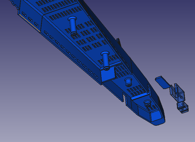 1:72 U boot Scratch built Freeca11