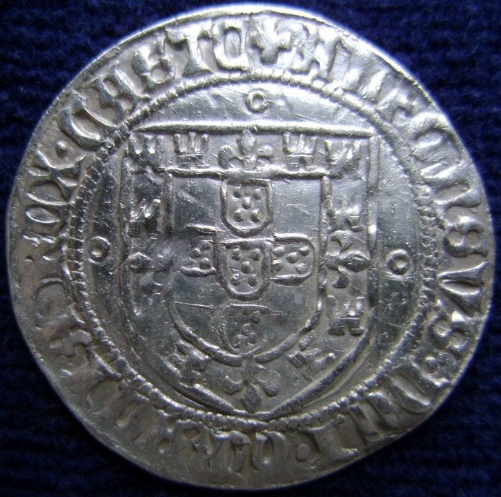 Es falso este real de Alfonso V de Portugal 55510