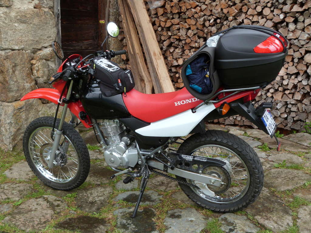 Ariège-Norvège en XR125L départ 13/6/17, 1er essai & échec  P1040710