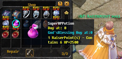 [IMPORTANT] Where to get HP Potions? Rpmall11