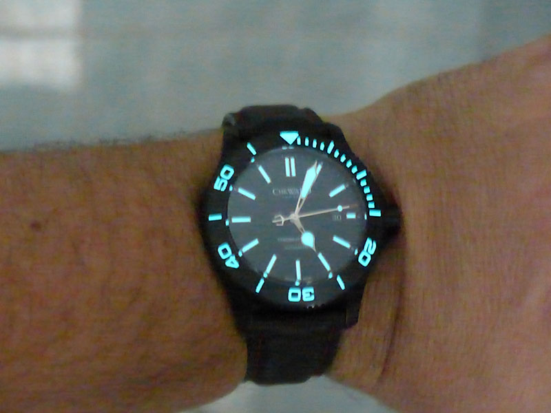 Christopher Ward C60 Trident COSC 600 - 5 Jours de réserve de marche Lume210