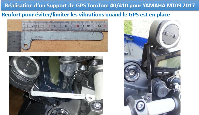 support - [TUTO] Support GPS TomTom 400/410 & bulle ERMAX Mt09_212