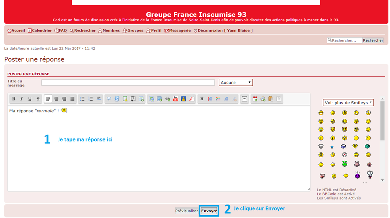 [Tutoriel d'utilisation du forum 2] Répondre à un sujet Tuto910