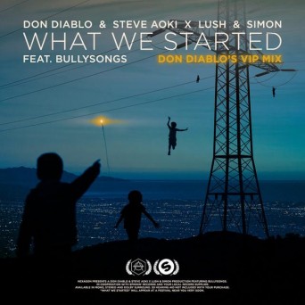 Don Diablo, Steve Aoki, Lush & Simon - What We Started (feat. BullySongs) [Don Diablo's VIP] Don-di10