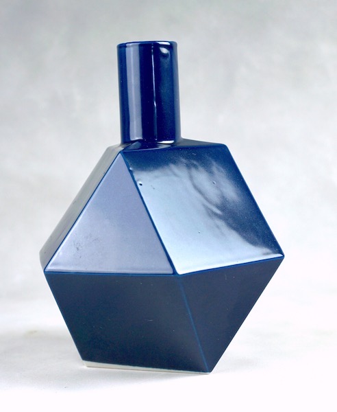 Polygon Ceramic Vase or Bottle - No Mark Cubist10
