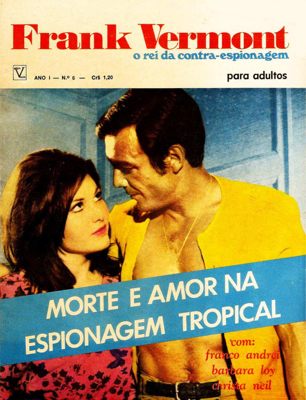Frank Vermont 006 Morte E Amor Na Espionage Tropical (Version Brasileña) Fa_00110