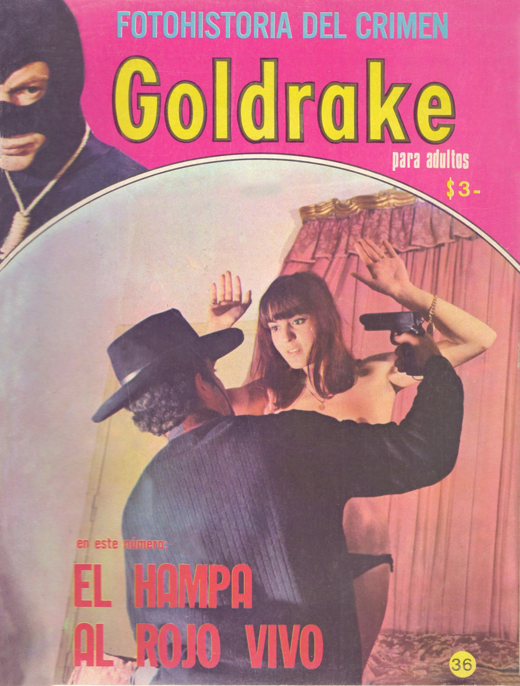 Goldrake 036 El Hampa Al Rojo Vivo (Genius 037 Version Argentina) Goldra29