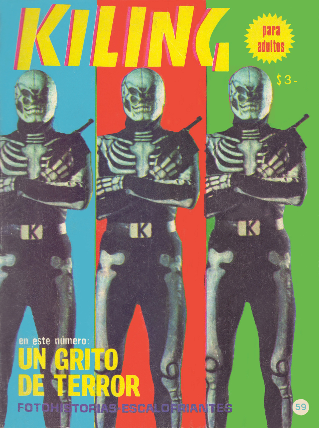 Killing 059 Un Grito De Terror (Version Argentina) Killi106