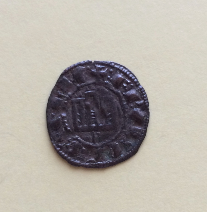 Dinero pepión de Fernando IV de Castilla 1295-1312 Burgos Image19