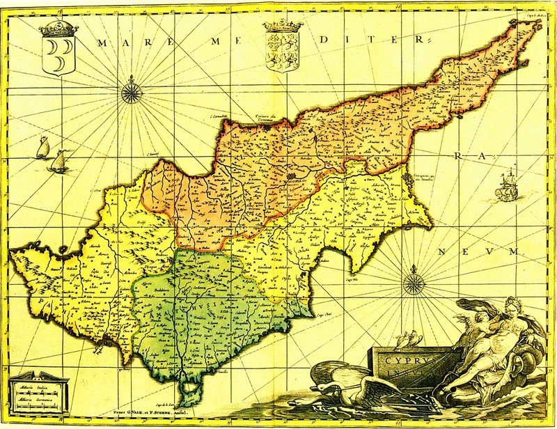 Setting and places of note Map1710