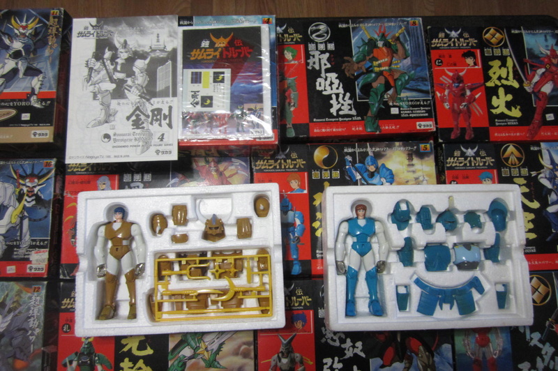 Original Samurai Troopers 100% collection 1988 / (Known as 5 Samurai here) 01110