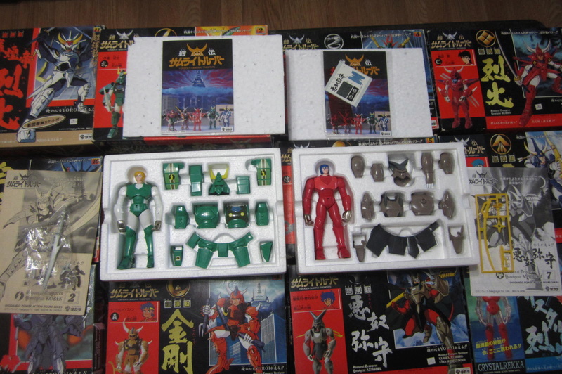 Original Samurai Troopers 100% collection 1988 / (Known as 5 Samurai here) 01210