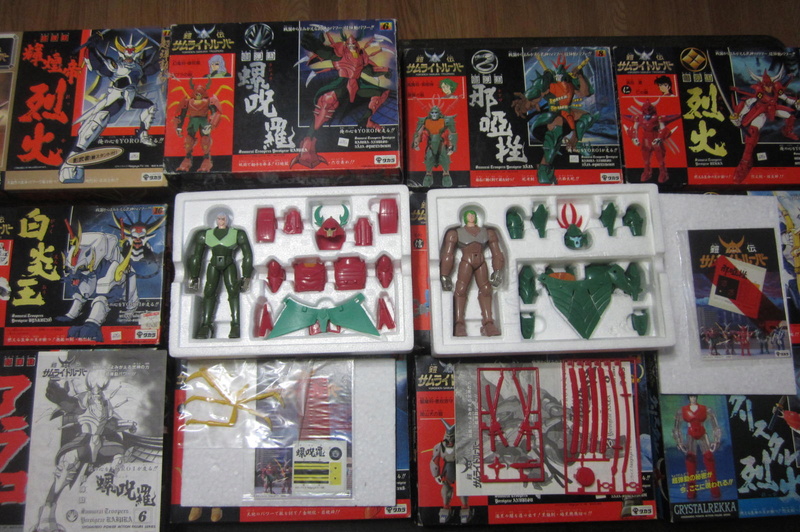 samurai - Original Samurai Troopers 100% collection 1988 / (Known as 5 Samurai here) 01510