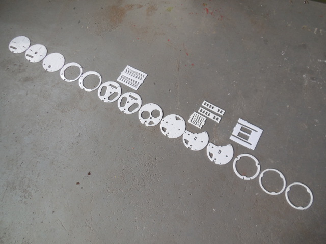 Laser cut Robbe U47 conversion Parts_11