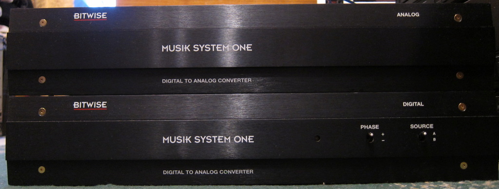 Bitwise Musik System One DAC Двухблочный дак Img_3316