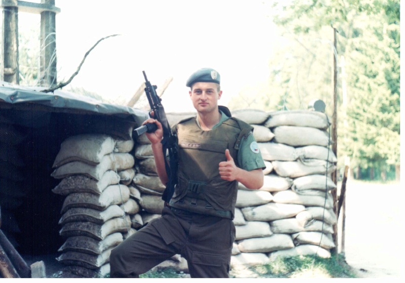 Bulletproof vest/Body armor used by Czechoslovakian/Czech forces in UNPROFOR mission 710