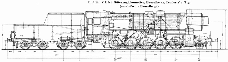 Locomotive BR52 Trumpeter 1/35 Plan_b10