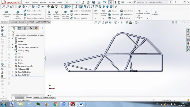 construction kart cross 500 de A à Z P211