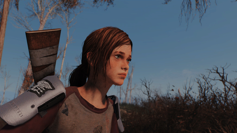 FO4] The Last Of Us Ellie Mod Screenshots