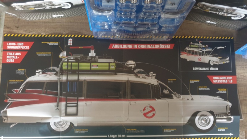 1:8 Replik von Ecto-1, dem Cadillac aus Ghostbuster I-II 20210121