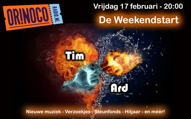 Vr 17 februari: De Weekendstart met Tim & Ard Weeken14